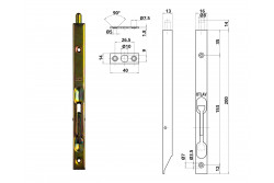 Tolózár Biztonsági 200mm Elox Otlav
G00126 Tolózár Biztonsági 200mm Elox Otlav
G00126